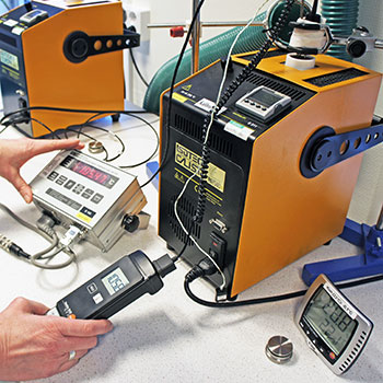 Calibration of temperature instruments