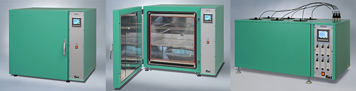 Elastocon ageing ovens EB 10-II and EB 20